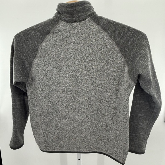 Patagonia Better Sweater Fleece 1/4 Zip Pullover Gray Heathered Mens Size M - Picture 3 of 8